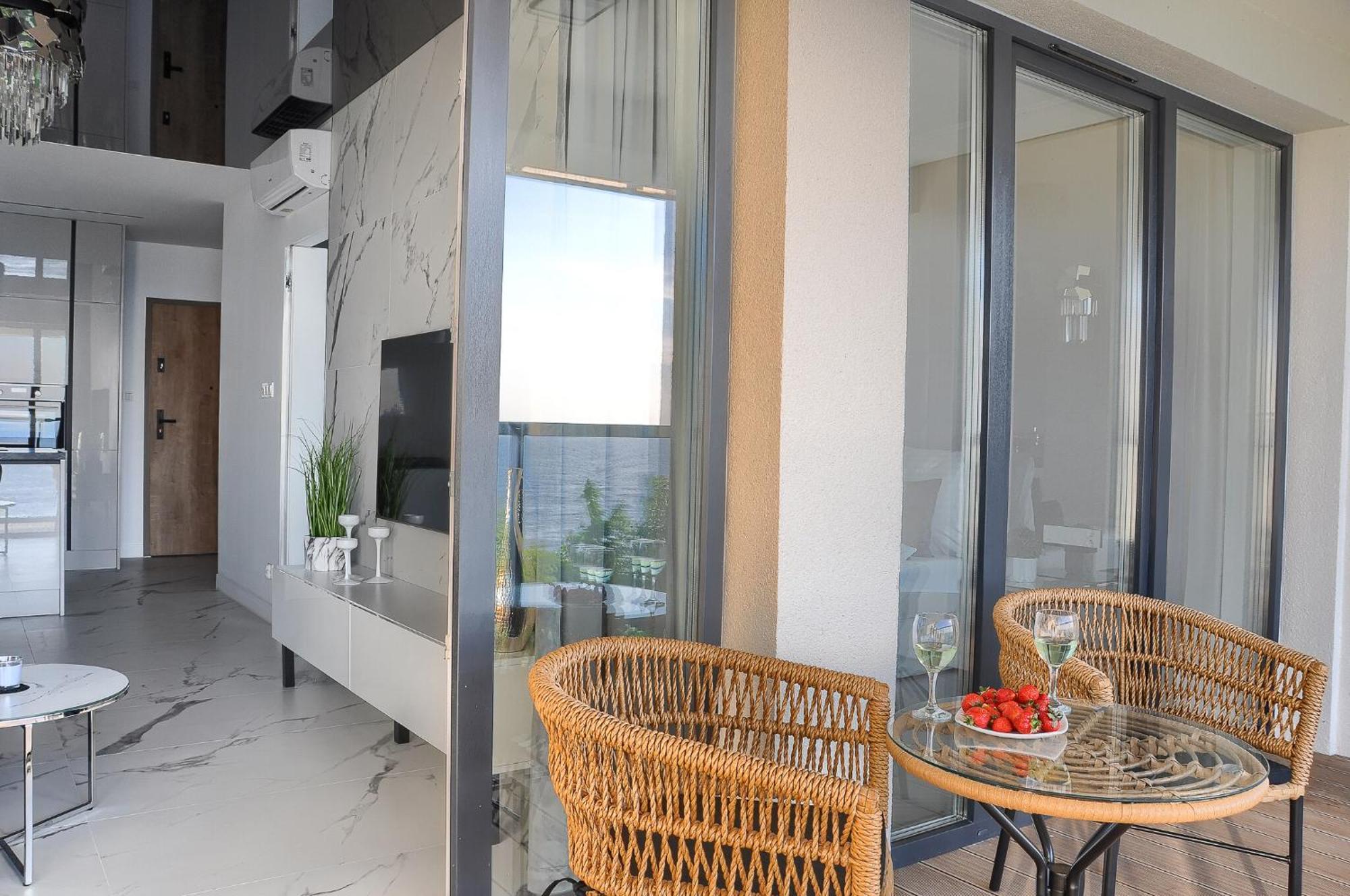 Apartament Z Widokiem Na Morze- Ustronie Apartments Nadmorski Luksus Apartamenty Ustronie Morskie Exteriér fotografie